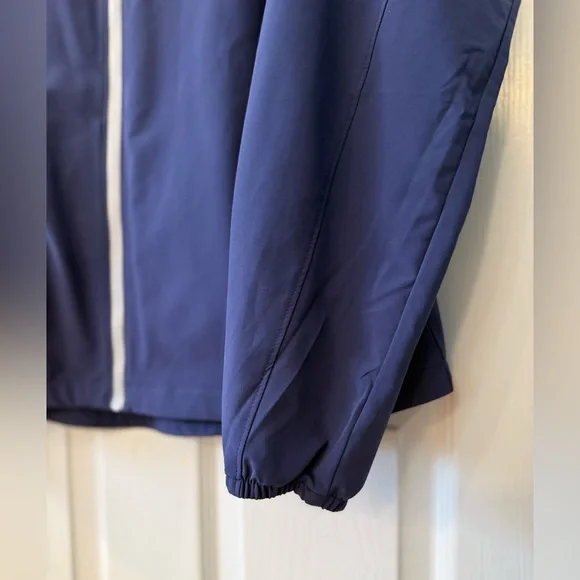 Peter Millar Navy Crown Sport Rain jacket / Windbreaker LIKE NEW - Picture 5 of 12